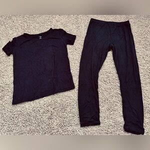 Kyte Baby pajamas set black kids size 6